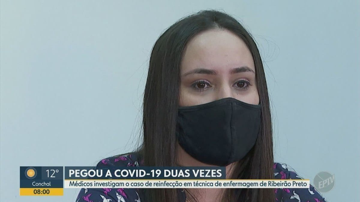 二度感染covid 19的年輕女性 在第二次診斷之前 產生了錯誤的的安全感 我認為這不太可能 重染 巴西相關新聞